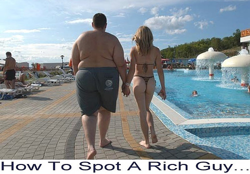 How to spot a rich guy