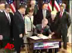 Bush Signs Bill