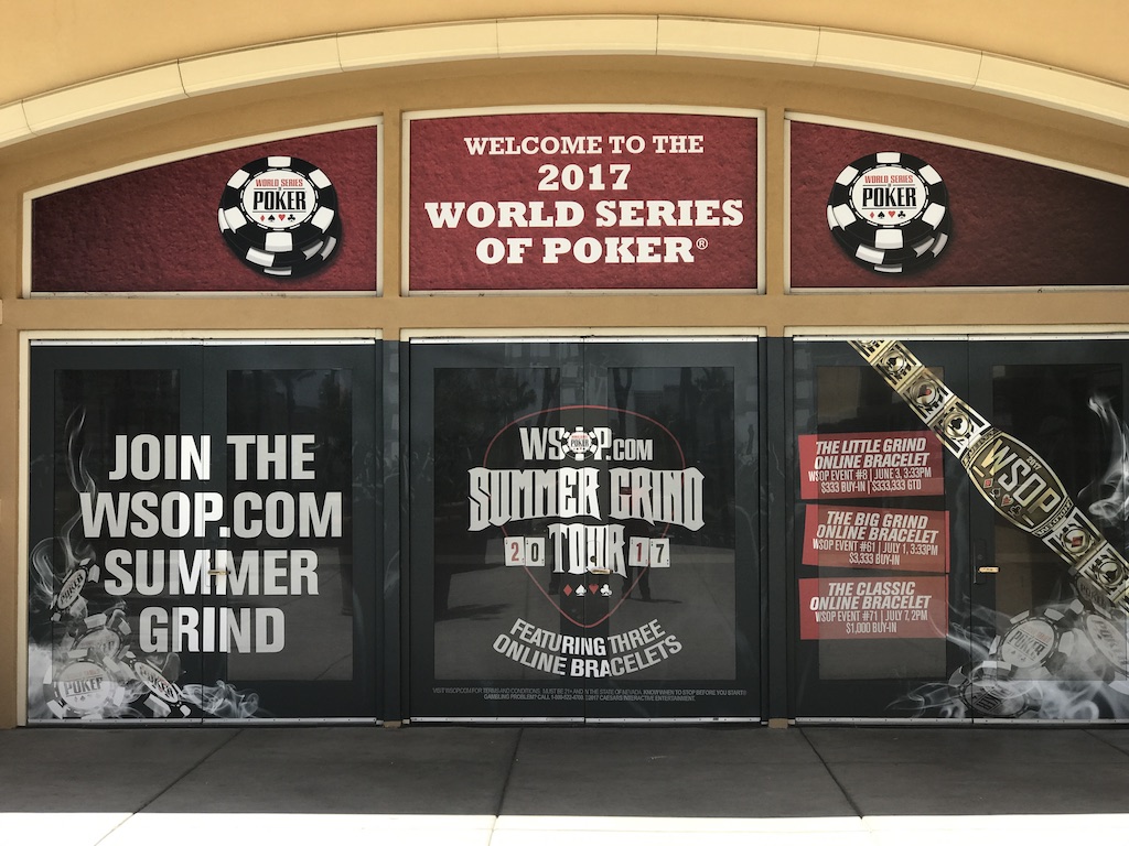 Welcome to the WSOP