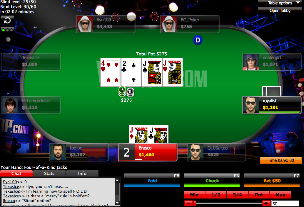Game Back On(Line) at WSOP